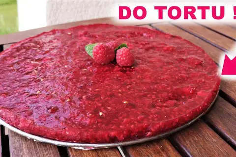 Jak zrobić frużelinę malinową do tortu - prosty przepis na pyszny dodatek
